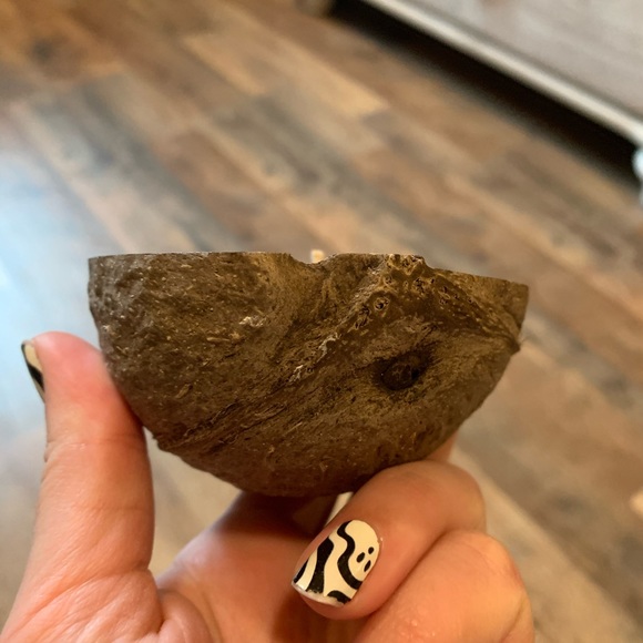 Floating half coconut grape scented candle - Picture 4 of 8